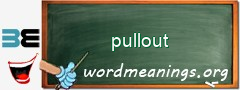 WordMeaning blackboard for pullout